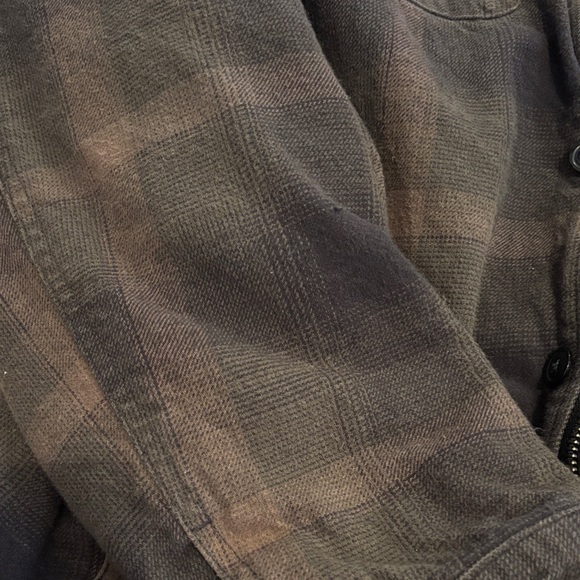 Levi's Men's Sherpa-lined Hooded Jacket - Black and Gray - Picture 4 of 5